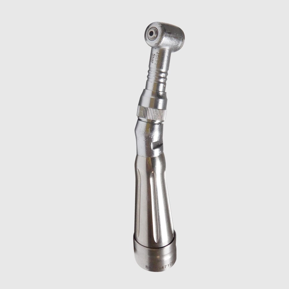 Star Titan Motor to Angle with Push Button Friction Grip Head Refurbished attachment from Premium Handpiece Parts for low speed handpiece repair for dentists