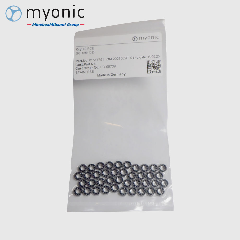 Myonic 3.175 mm x 7.000 mm x 2.000 mm Head Bearing Pack part for electric handpiece repair from Premium Handpiece Parts